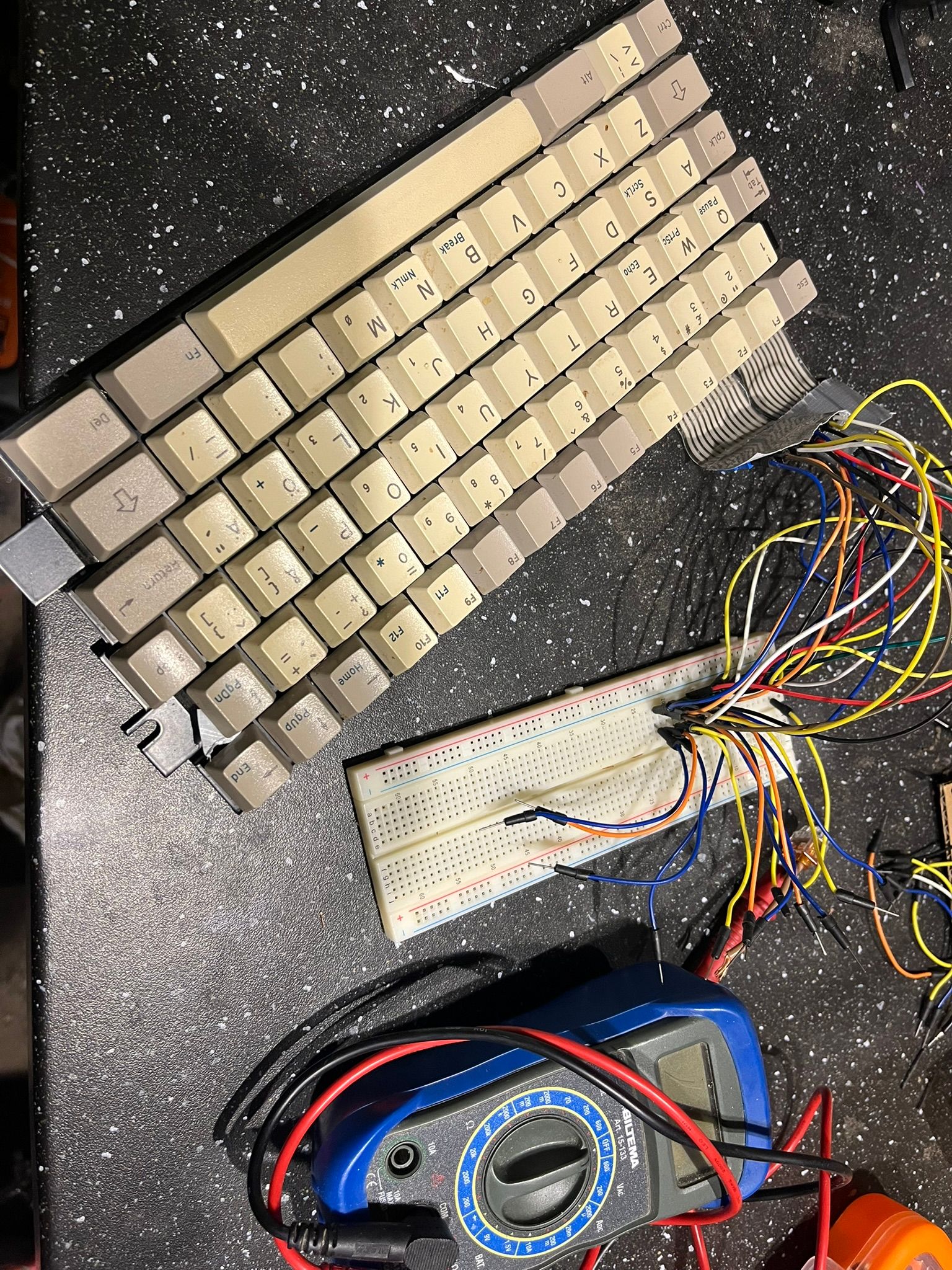 Mapping the keyboard